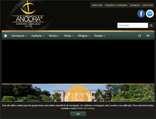 Tablet Screenshot of ourivesariaancora.com